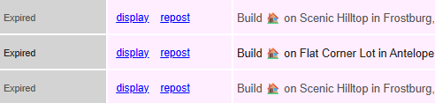 Screenshot showing a Craigslist ad that has expired, displaying the message that the posting has been removed.