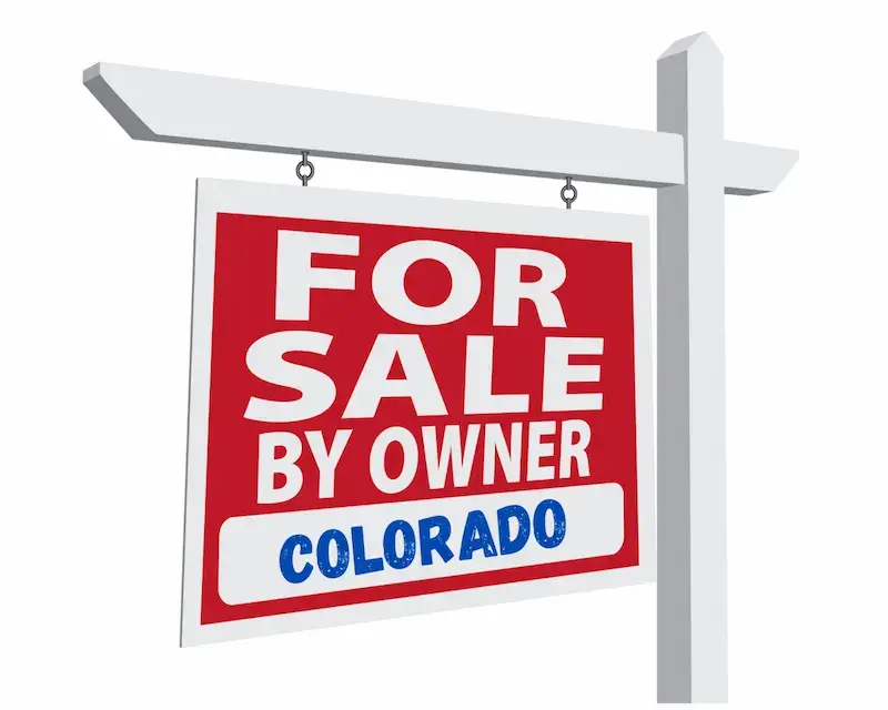 Colorado for sale by owner sign