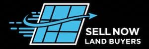 Sell Now Land Buyers logo dark background